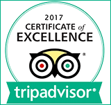 TripAdvisor Certificate of Excellence